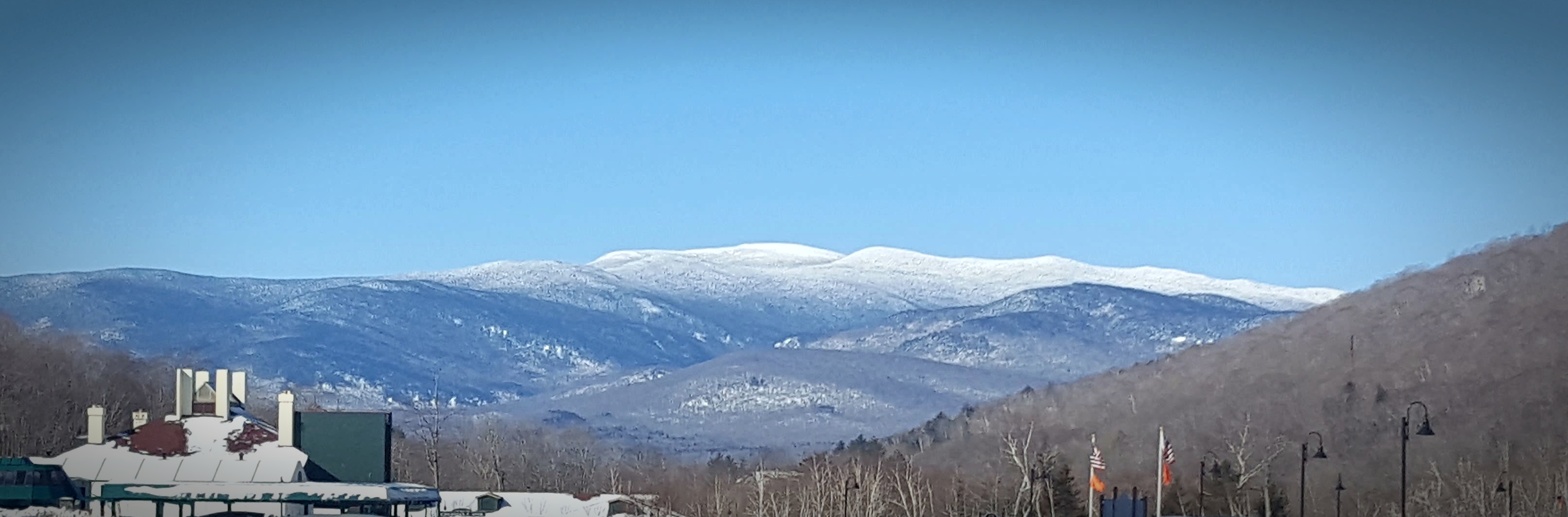 Cannon mountains from afar.