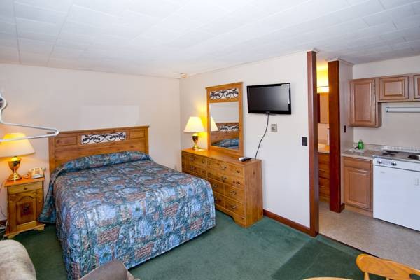 Motel 1 bedroom.