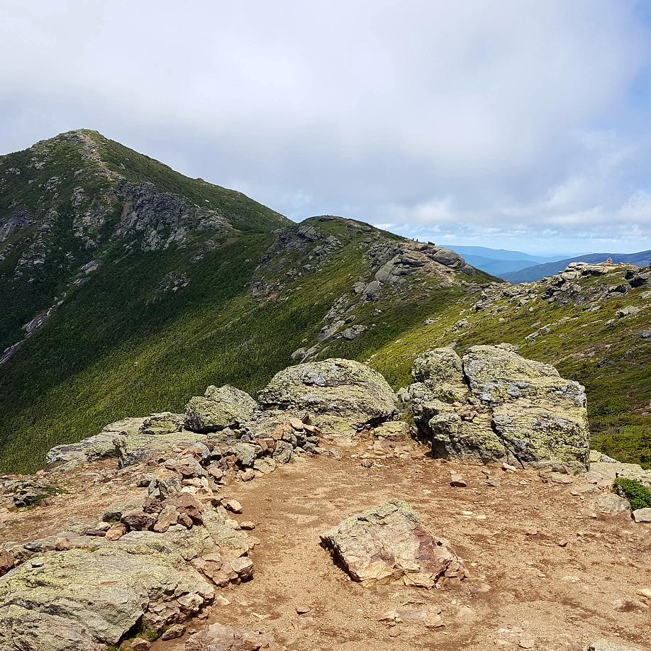 View of mountains.