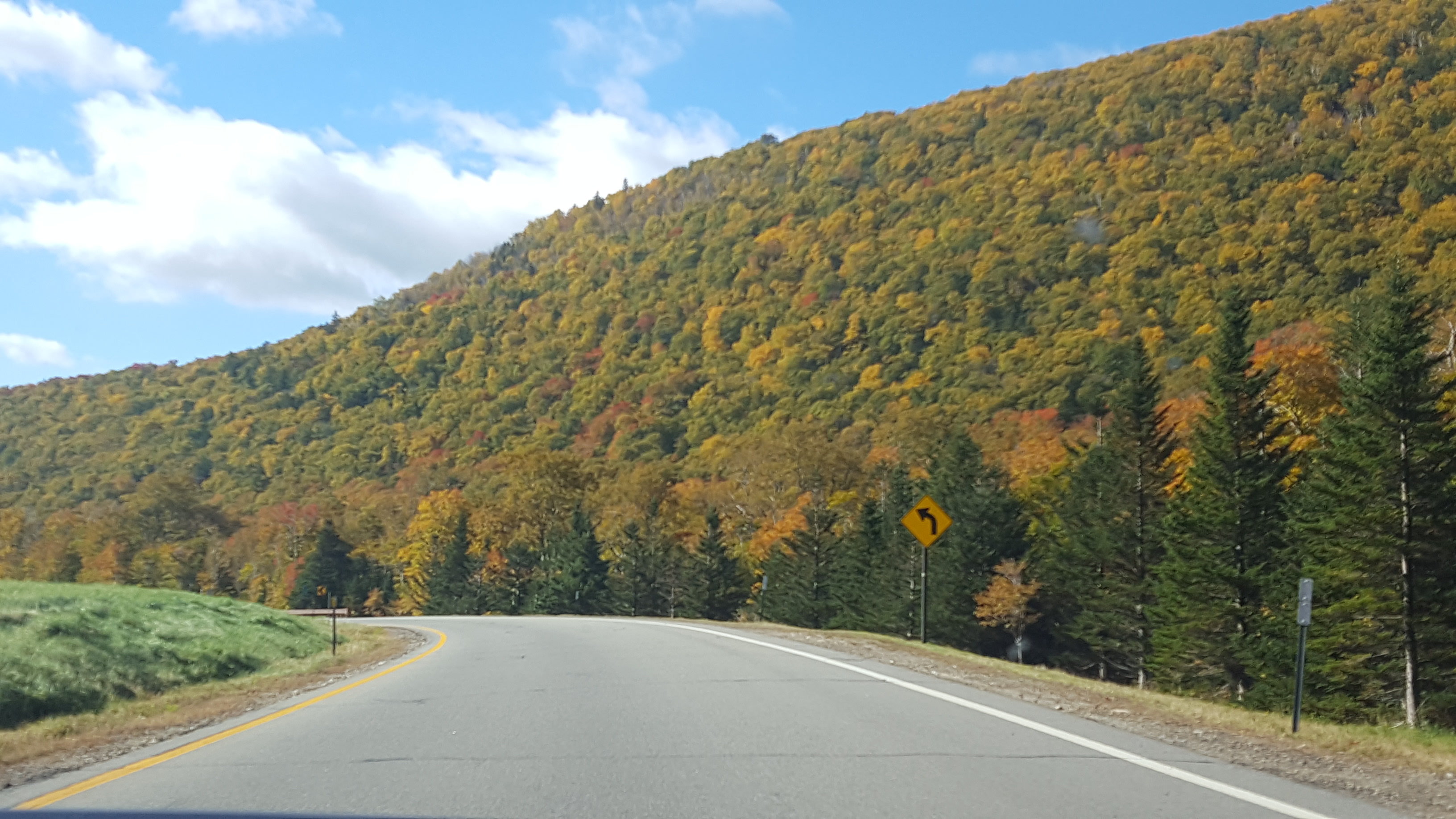 Autumn colors off Highway 2