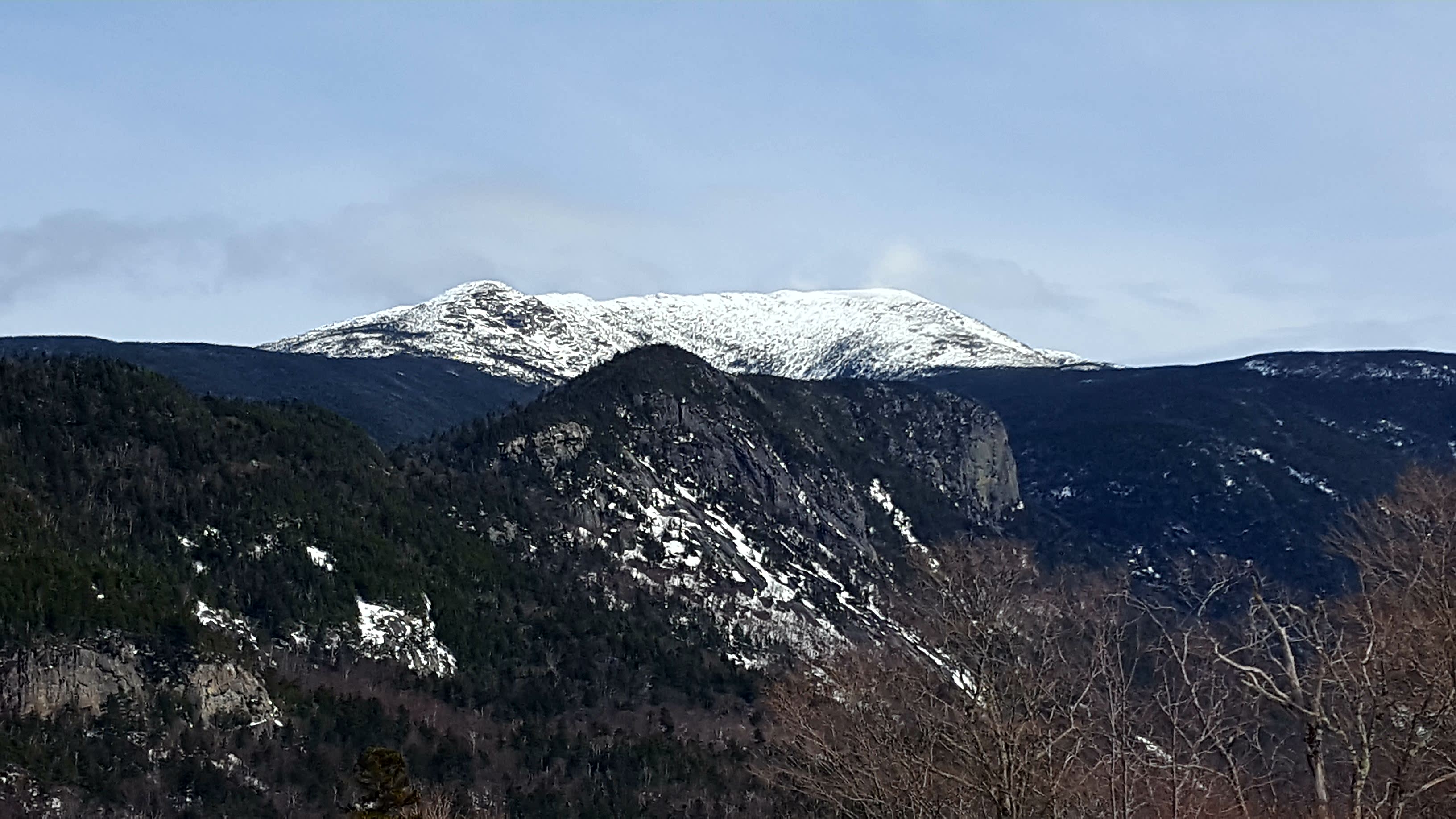 View of mountains from Cannon Mountain.