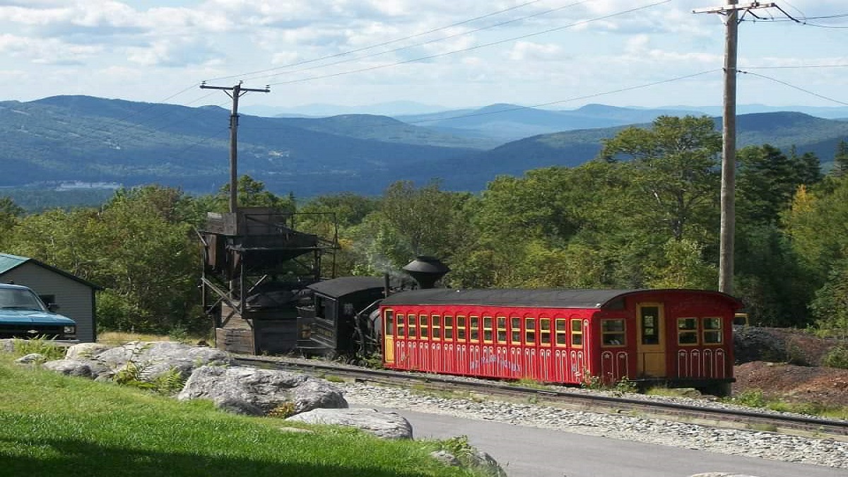 Mount Washington Cog Railroad trains